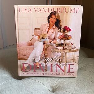 Simply Divine Book by Lisa Vanderpump